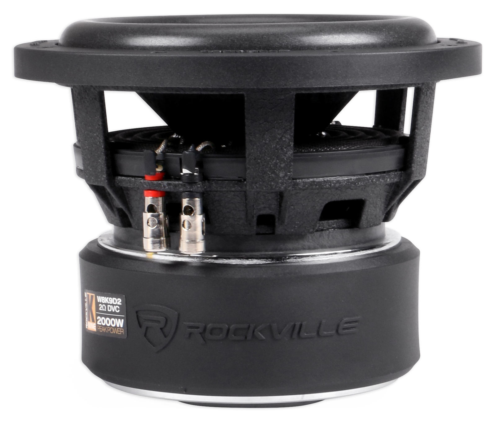 Rockville W8K9D2 8" Inch 2000w Car Audio Subwoofer Dual 2-Ohm Sub CEA Compliant