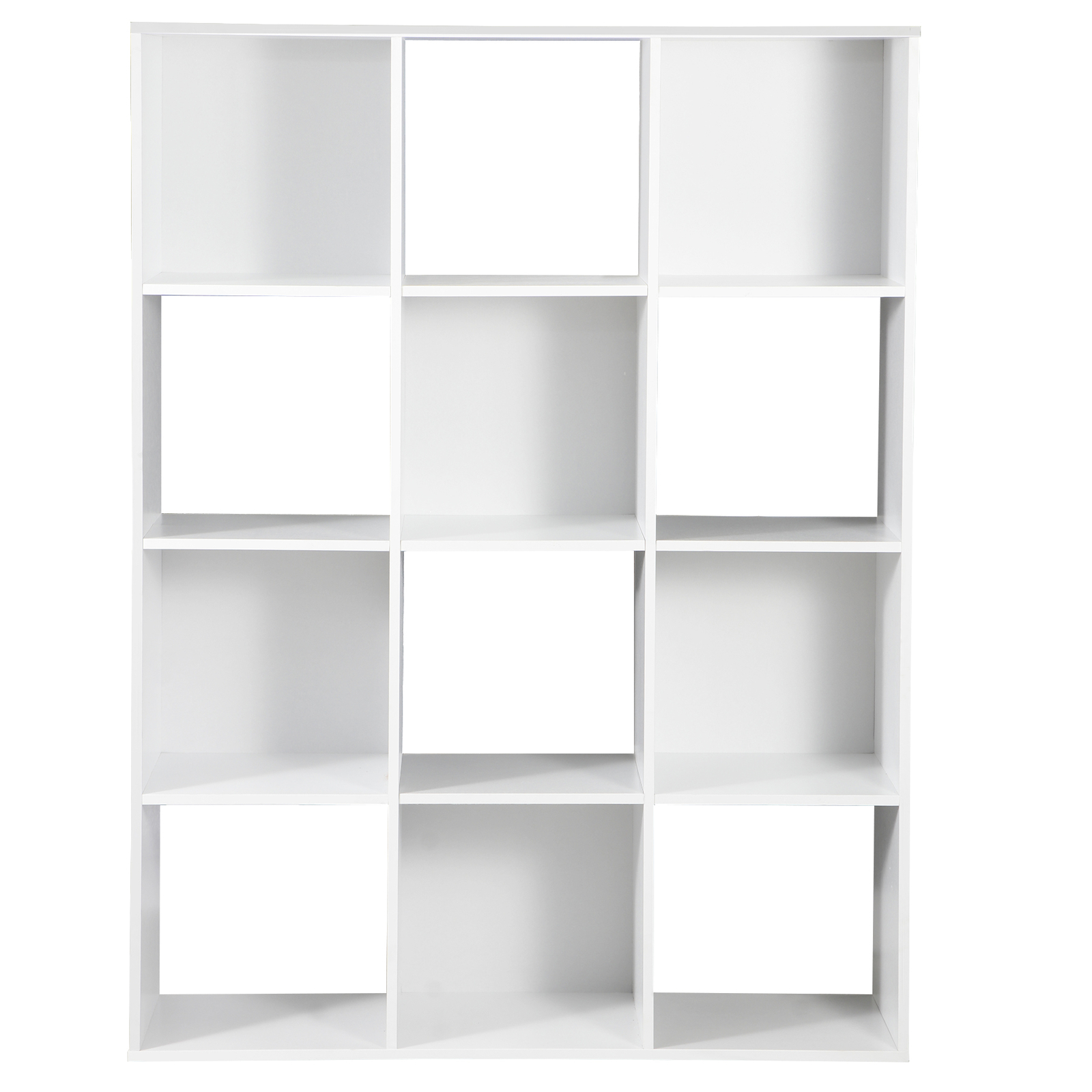 12 Cube Storage Organizer 3 Tier Wood Bookshelf Free Combination Cube Shelves
