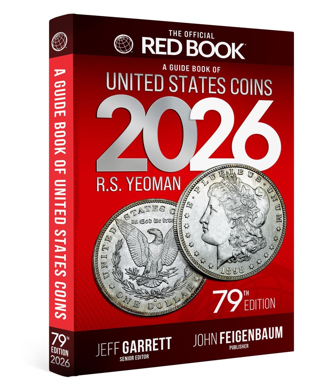 Whitman 2026 Red Book, Handbook of US Coins, Paperback