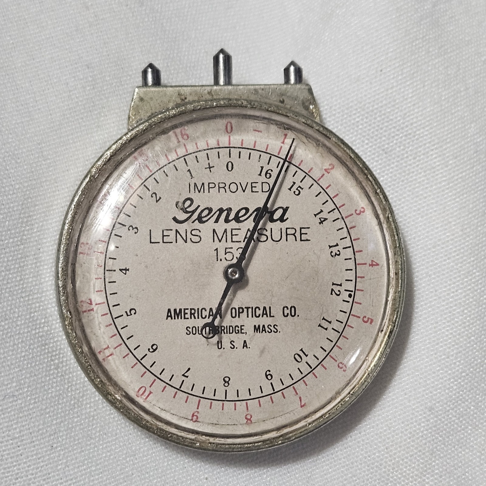 Vintage Geneva Lens Measure American Optical