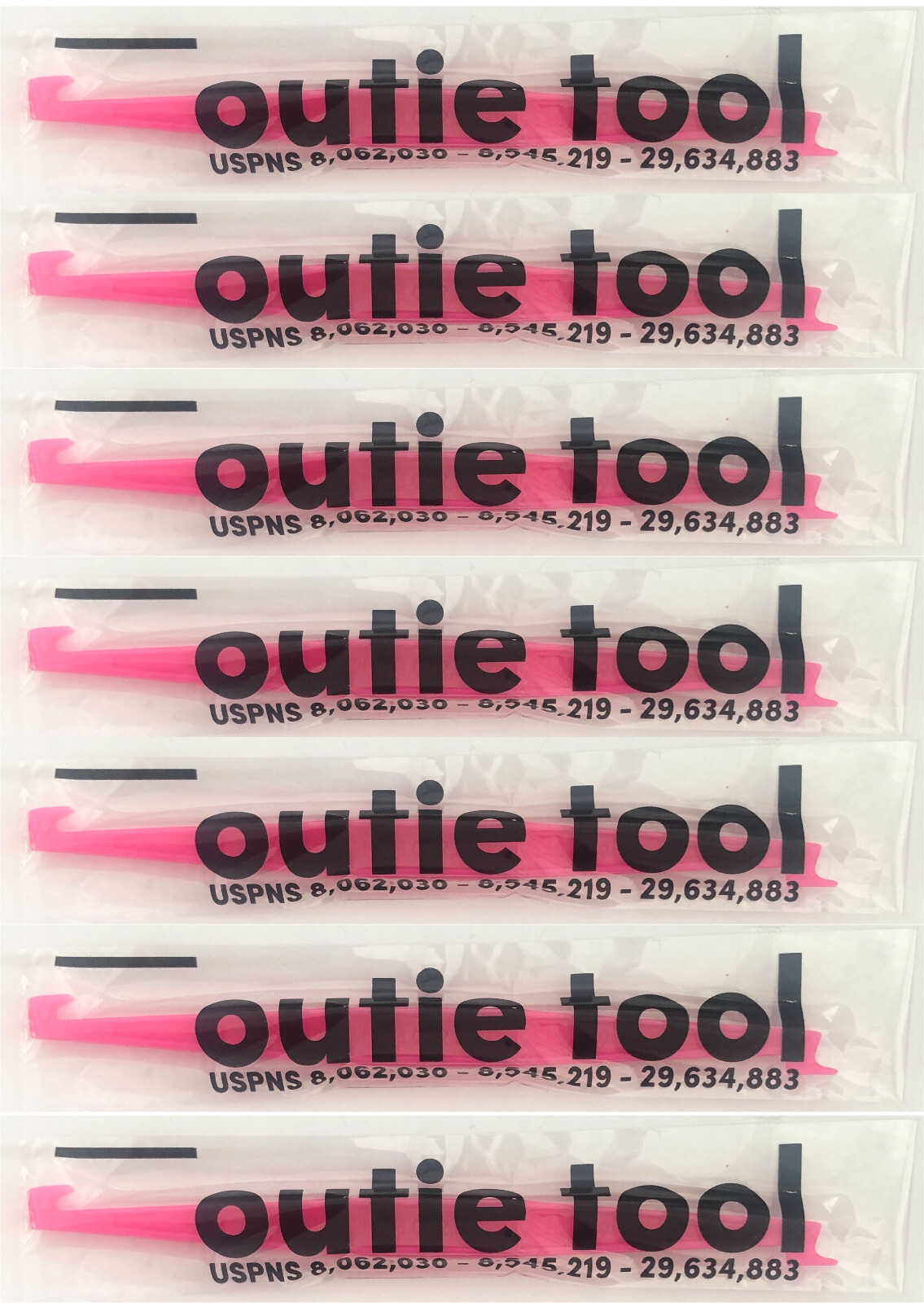 Outie Tool | 2 in 1 Clear Aligner Invisible Braces Removal Tool | 60 Pack