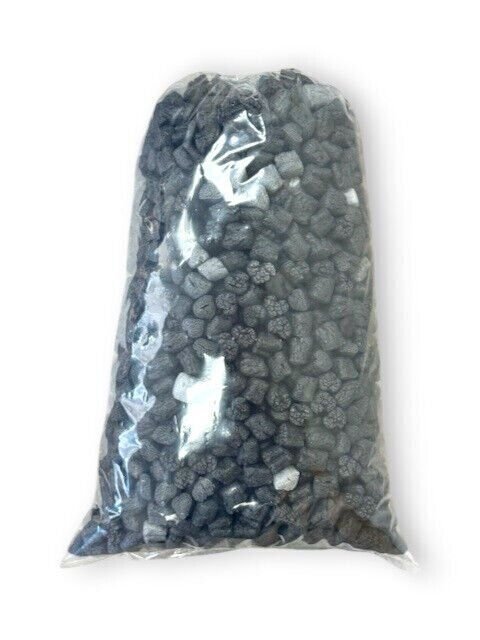 FunPak Black Hearts Biodegradable Packing Peanuts 1.5 cu ft Bag