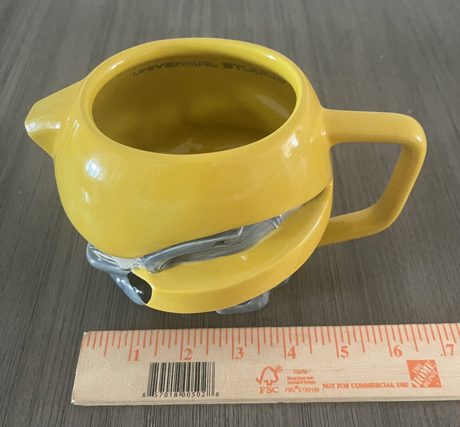 Transformers Bumblebee X Large 3D Ceramic Mug 2012 Universal Studios EUC