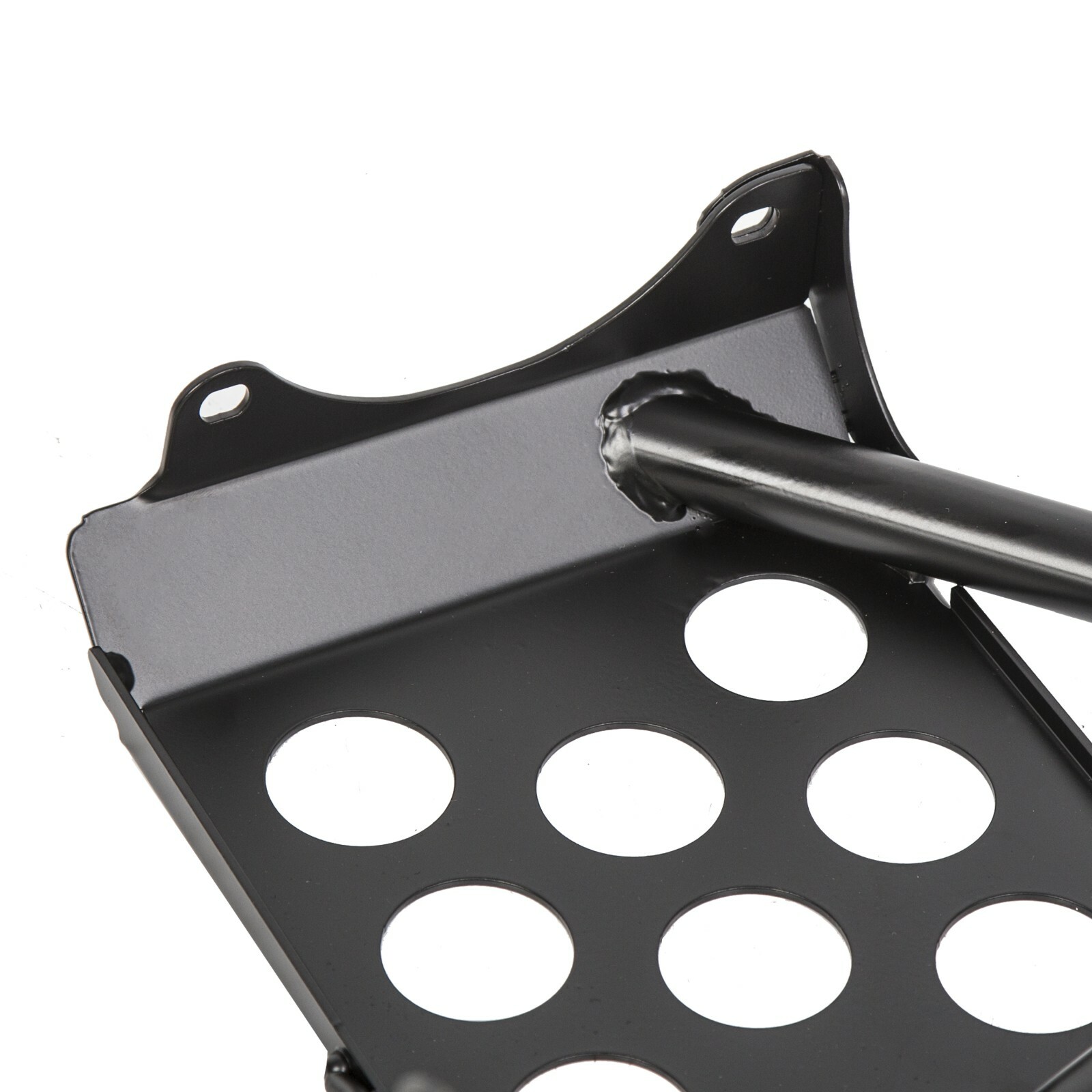 Black Heel Guards Footrest Fit Yamaha 87-06 Banshee 350 Left + Right Nerf Bars