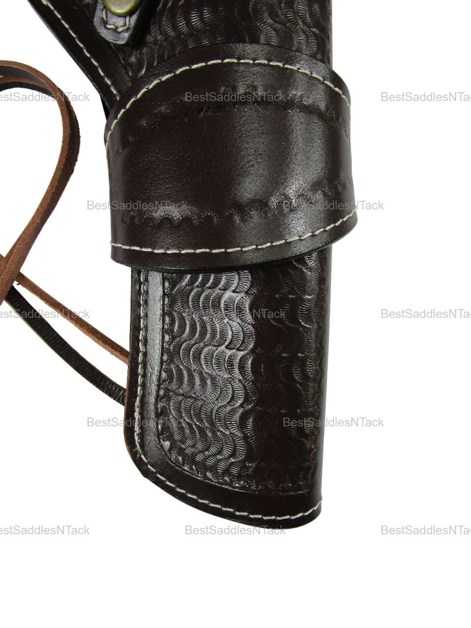 LEATHER HOLSTER FOR HERITAGE ROUGH RIDER SINGLE ACTION REVOLVER OWB CARRY