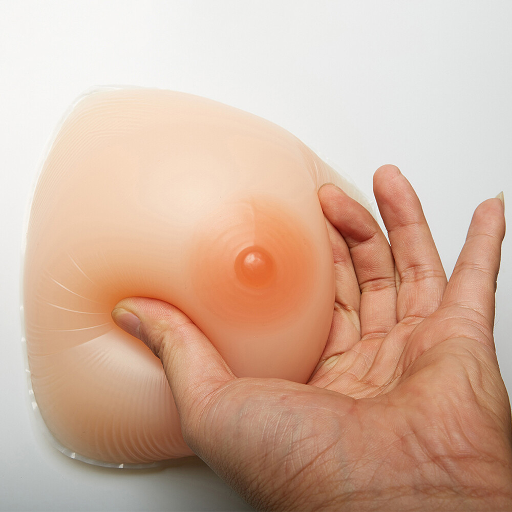 KnowU Triangle Silicone Breast Forms Boobs Enhancer For Crossdresser Transgender