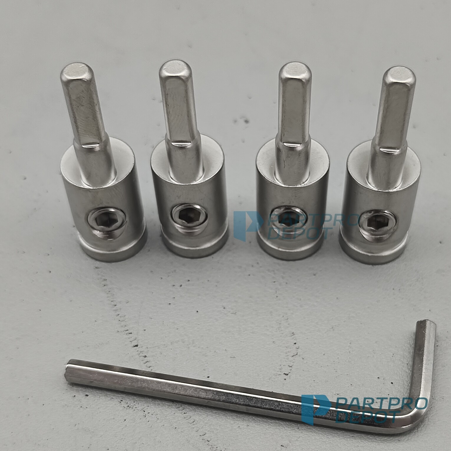 4X 4 Gauge to 8 Gauge Amp Input Reducer Wire Reducer Power/Ground Input Reduce