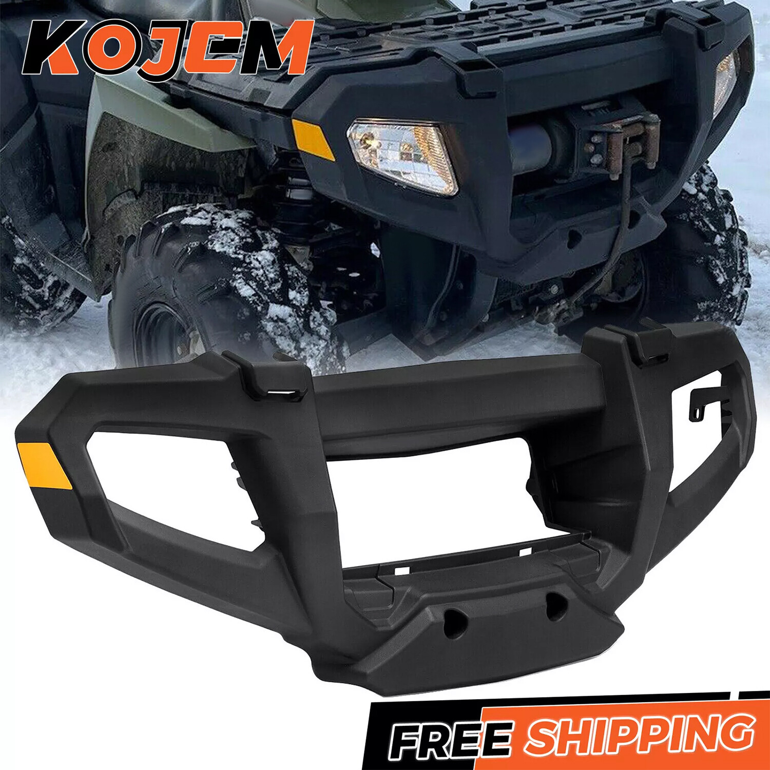 Front Bumper for Polaris Sportsman 500 700 800 2006-2010 Brush Guard#2633527-070
