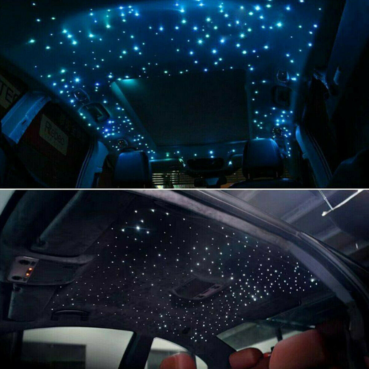 500pcs Home Car Headliner Star Light kit Roof Twinkle Ceiling Lights Fiber Optic