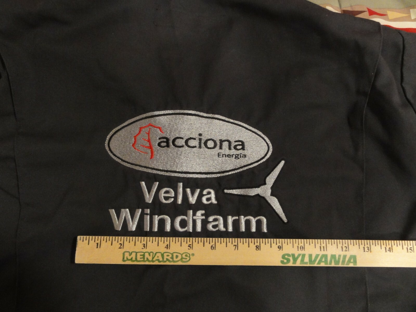 Red Kap Coveralls Acciona Velva Windfarm Logo Turbine Wind Farm Power Size 50-RG