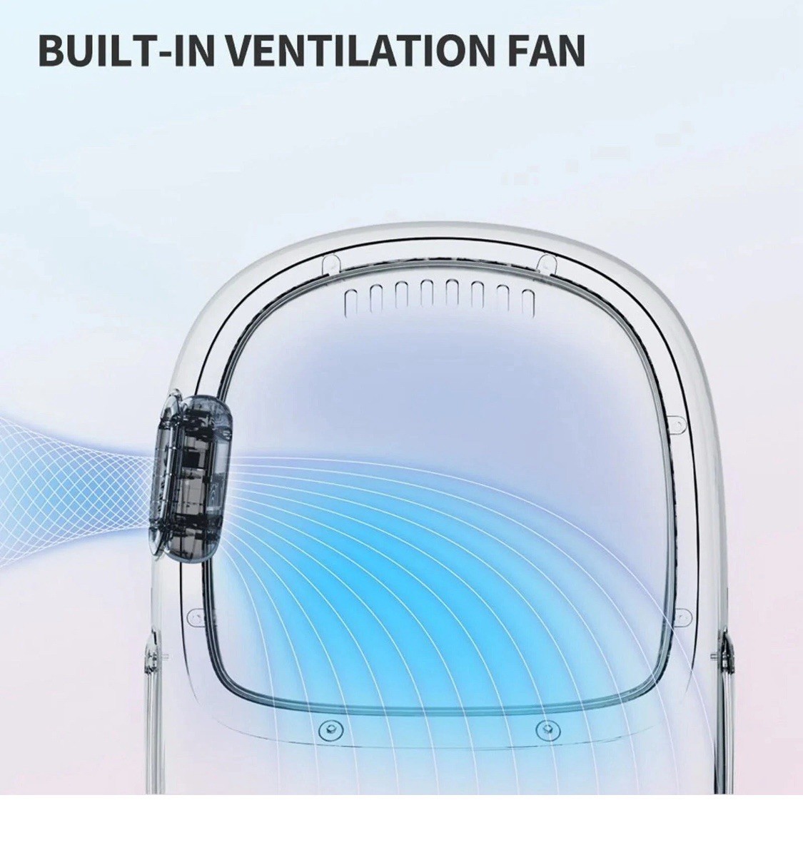 PETKIT Cat Backpack Carrier – Airline-Approved Travel Bag Fan & Light Detachable