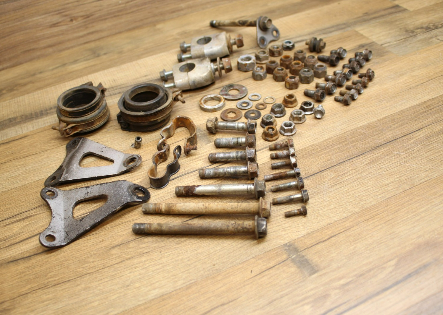 1998 98 Honda TRX300EX TRX 300 Misc Body Hardware Bolts Motor Mount Brackets