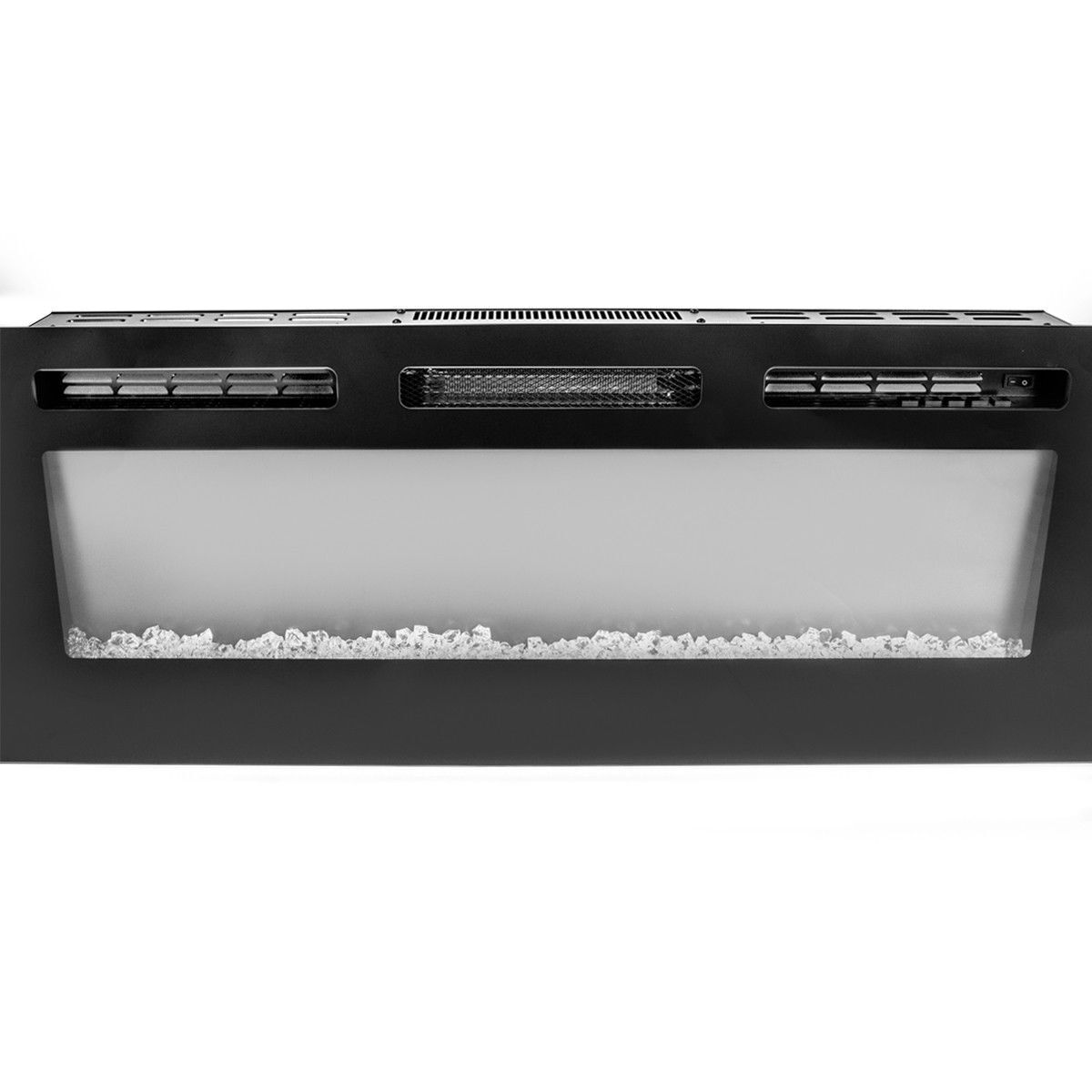 50" Electric Fireplace Recessed insert or Wall Mounted Standing Electric Heater