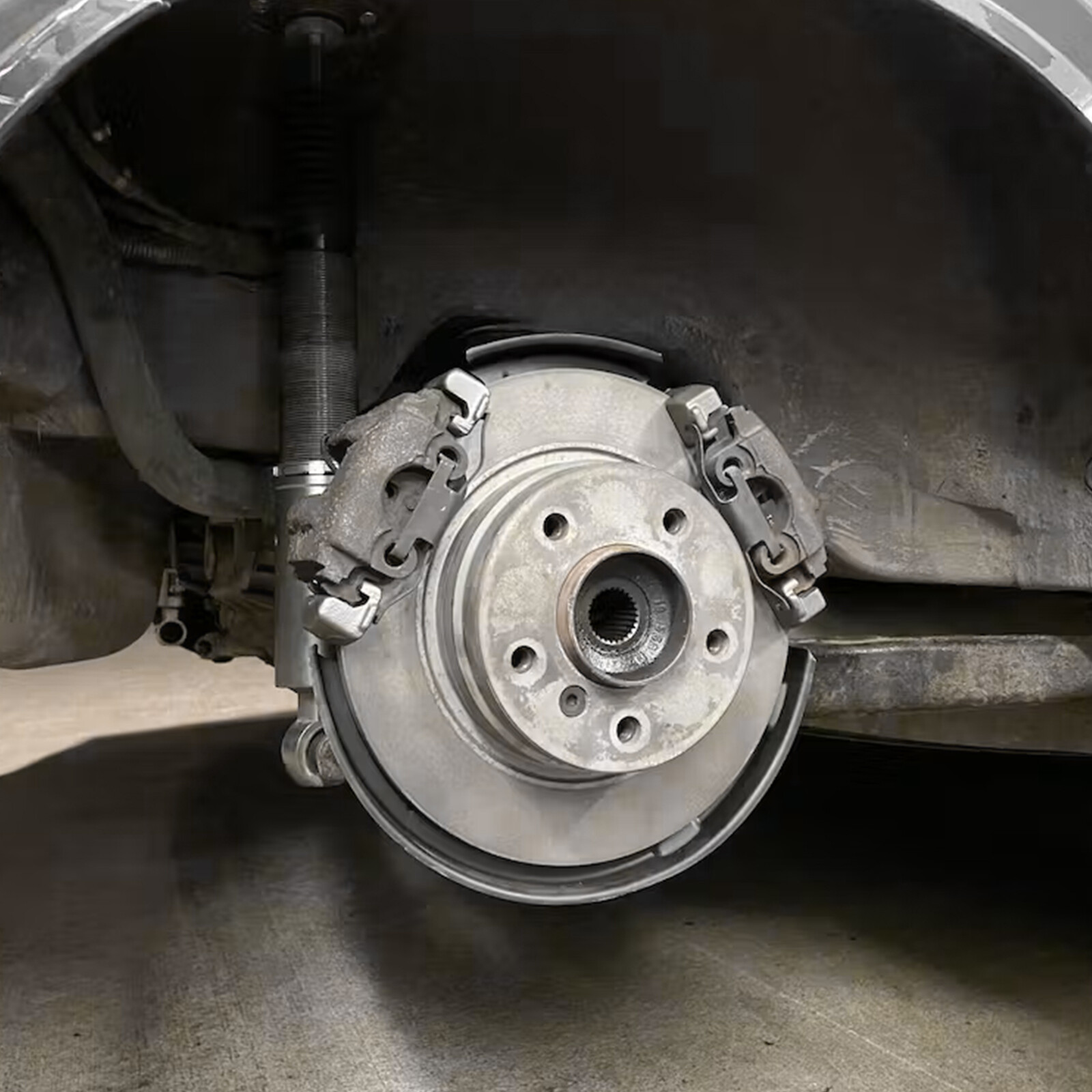 Dual Rear Caliper Bracket Weld On Adapter Drift Handbrake For BMW E36 E46