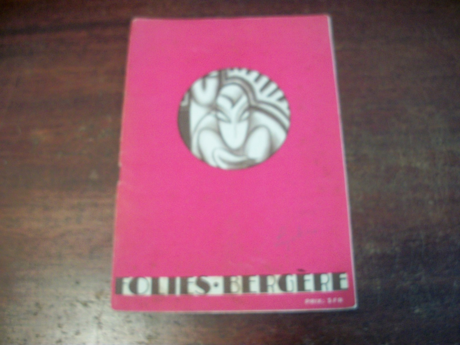 1930 FOLIES BERGERE Music Hall Playbill Booklet