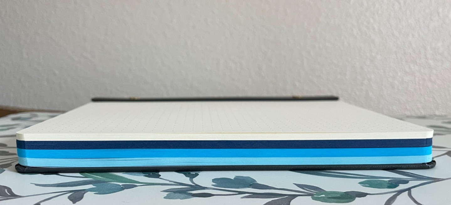 Archer and Olive A5 Notepad - Bluescale