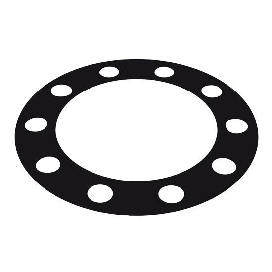 United Pacific 10148 - Black Plastic Rim Protector With 10 - 1 Inch Holes