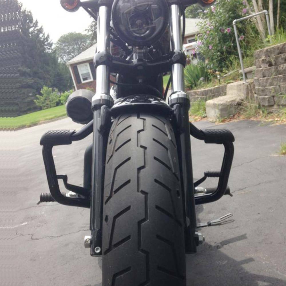 Engine Guard Highway Crash Bar For Harley Sportster 883 1200 XL XR 48 72 2004-23