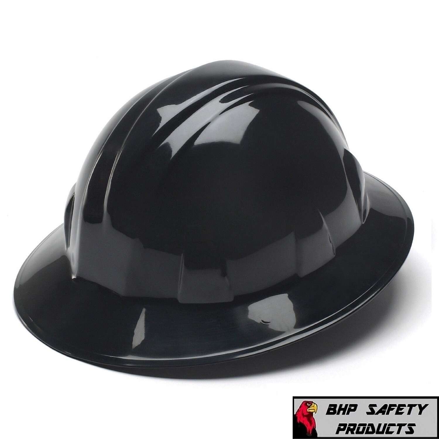 HARD HAT FULL BRIM PYRAMEX 4 POINT RATCHET SUSPENSION CONSTRUCTION SAFETY ANSI