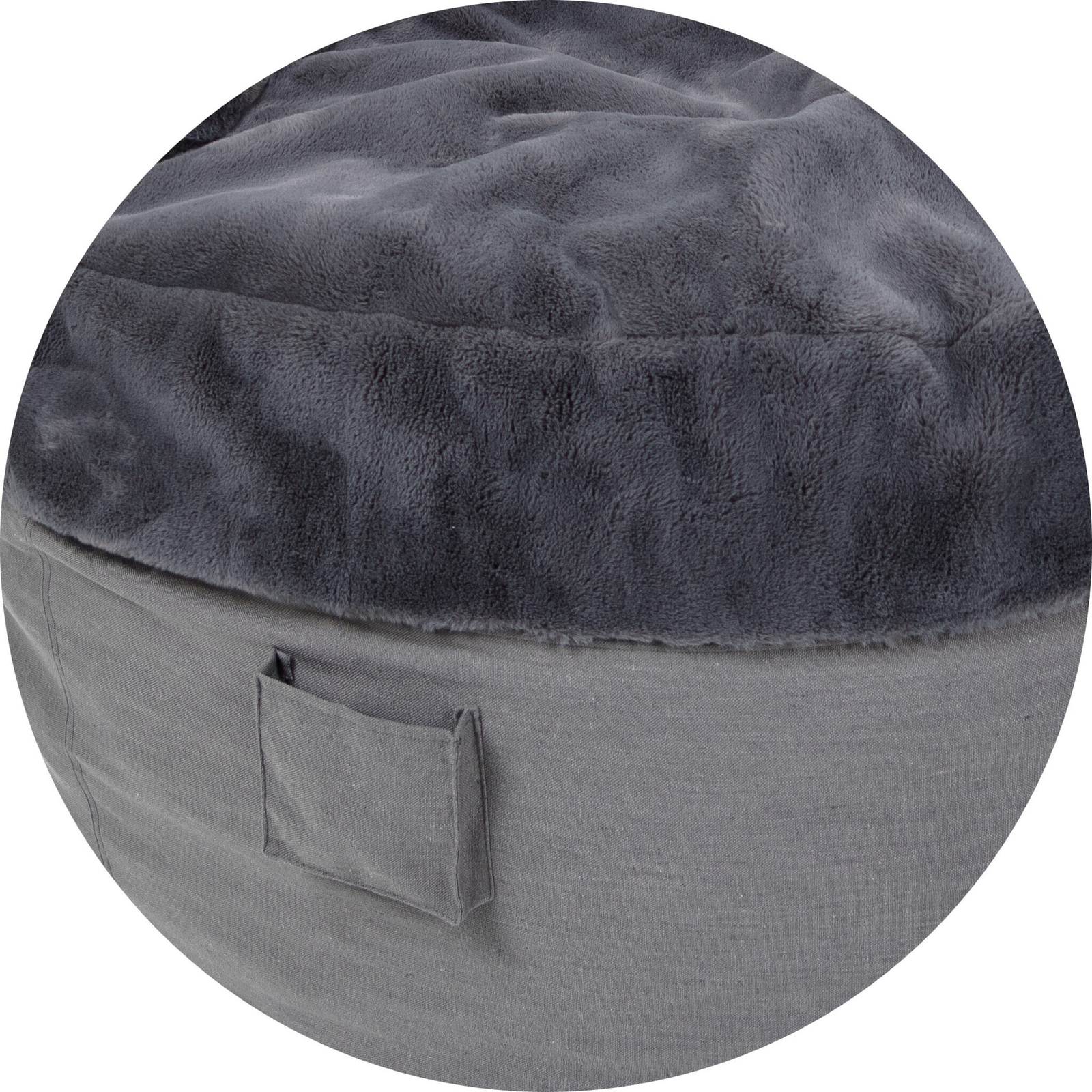 CordaRoy's Queen Nest Cover Bunny Fur w/ Pillow