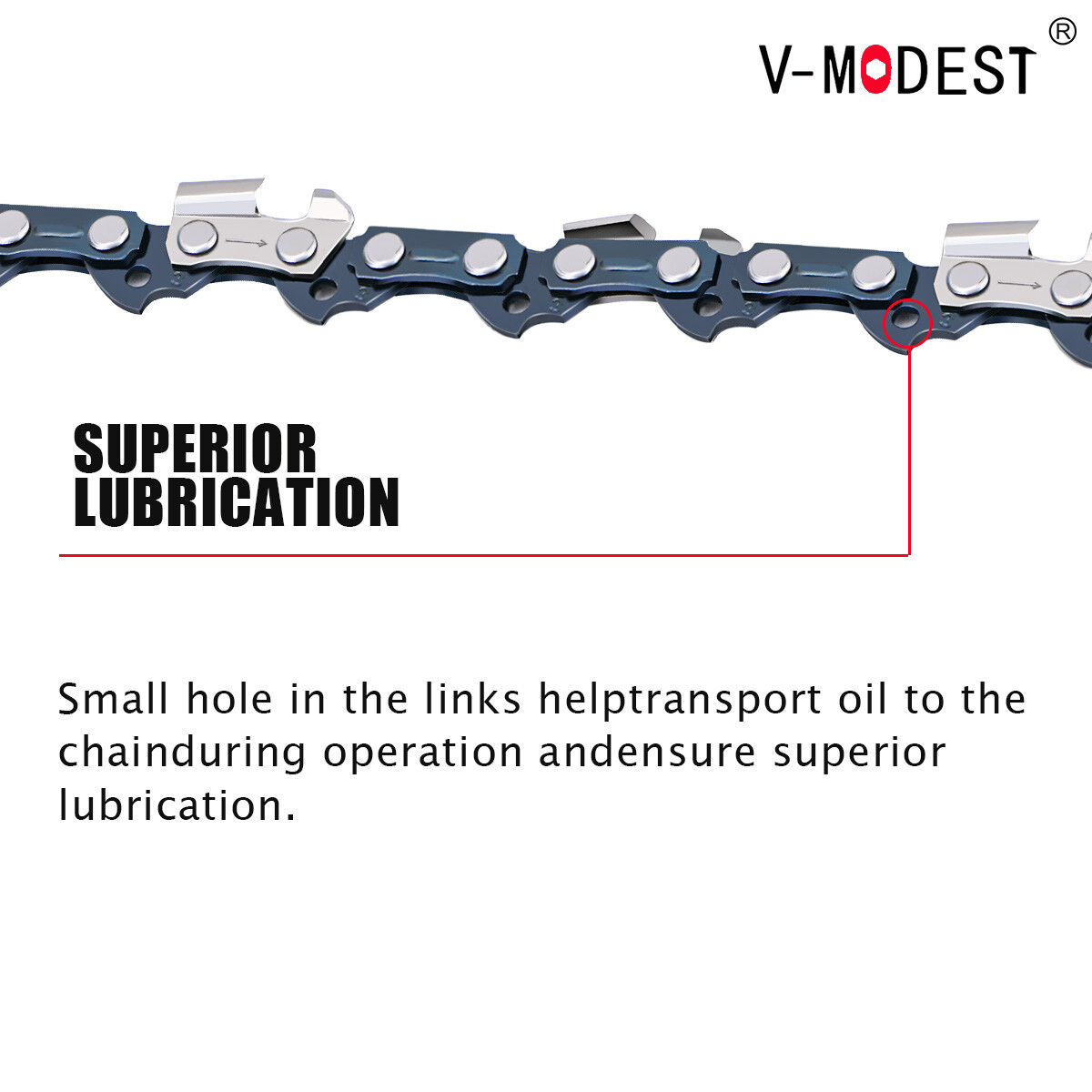 1-3PCS 18" For ATLAS™ 80V Brushless Cordless Chainsaw Chain Blade 3/8LP 050 62DL