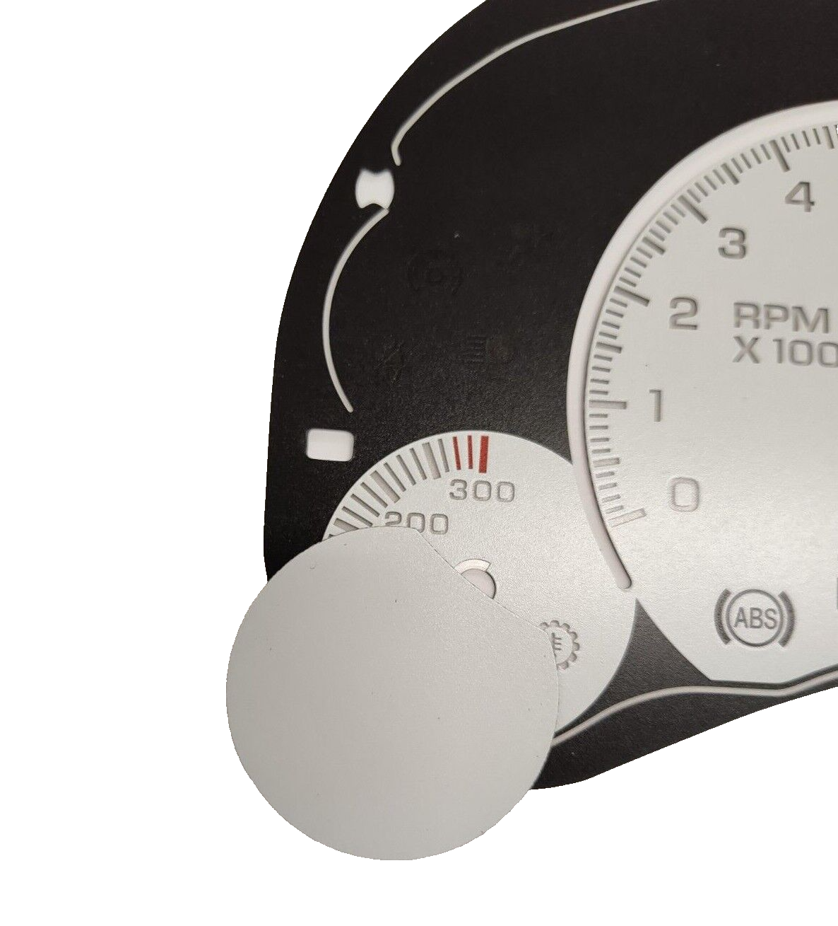 SS Style LED Edition White Gauge Face for 2006 2007 Classic Edition GM Clusters