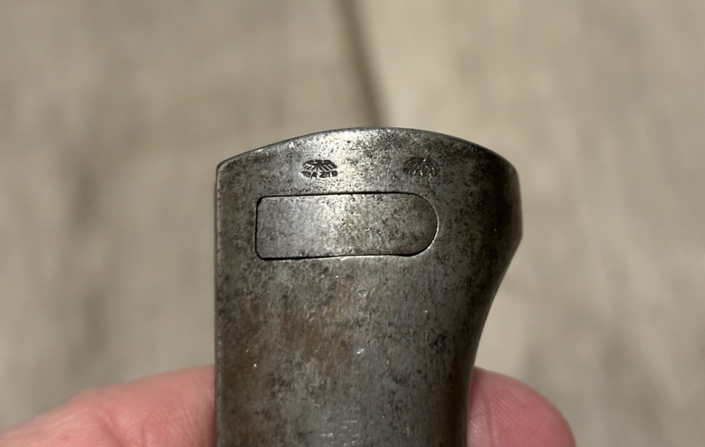 WWII German 98K Bayonet with Scabbard Early S/244 Production