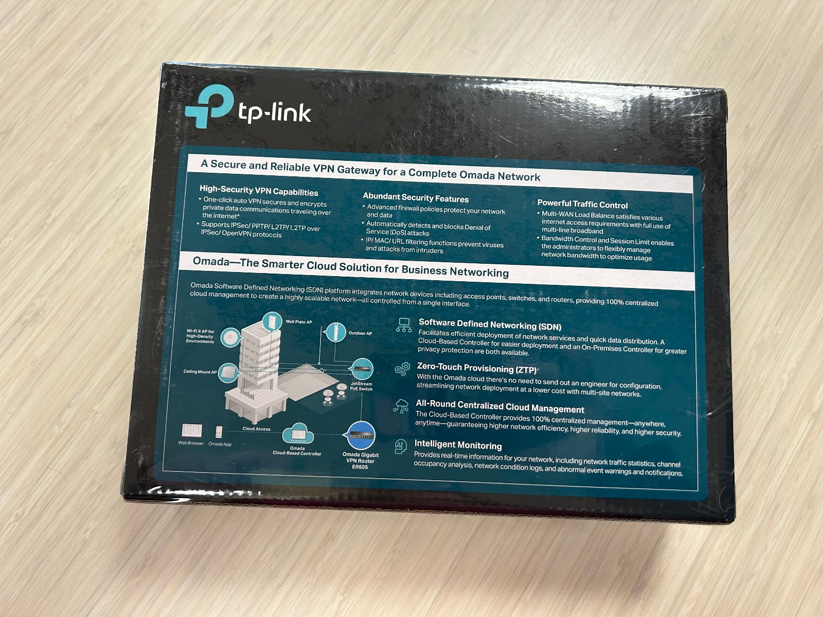 NEW TP-Link ER605 Omada Gigabit Multi-WAN VPN Router