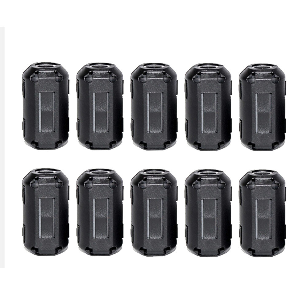 10/20PCS Ring Core Ferrite Bead Clamp Choke Coil EMI RFI Noise Filter Clip Snap