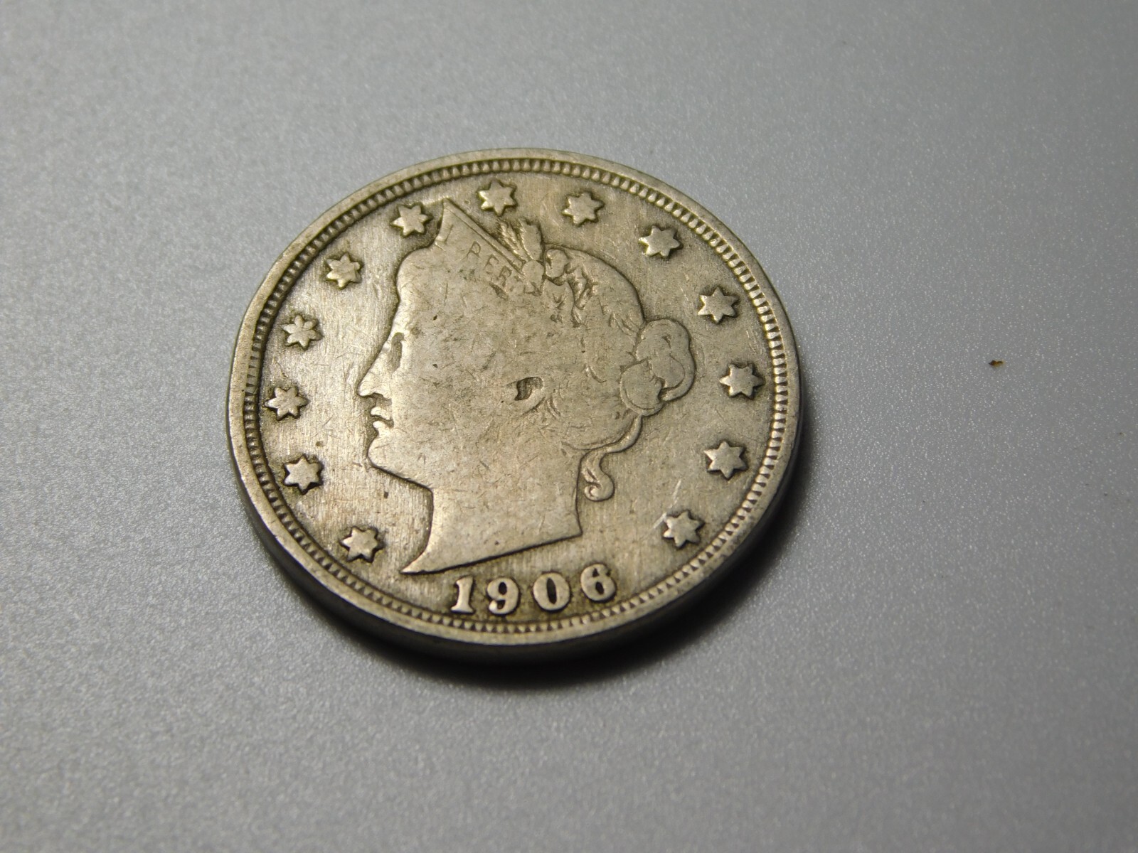 US COIN 1906 LIBERTY HEAD V NICKEL