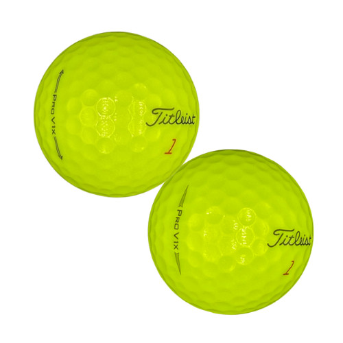 Titleist Pro V1X Mixed Years Yellow AAAAA Mint 36 Used Golf Balls 5A