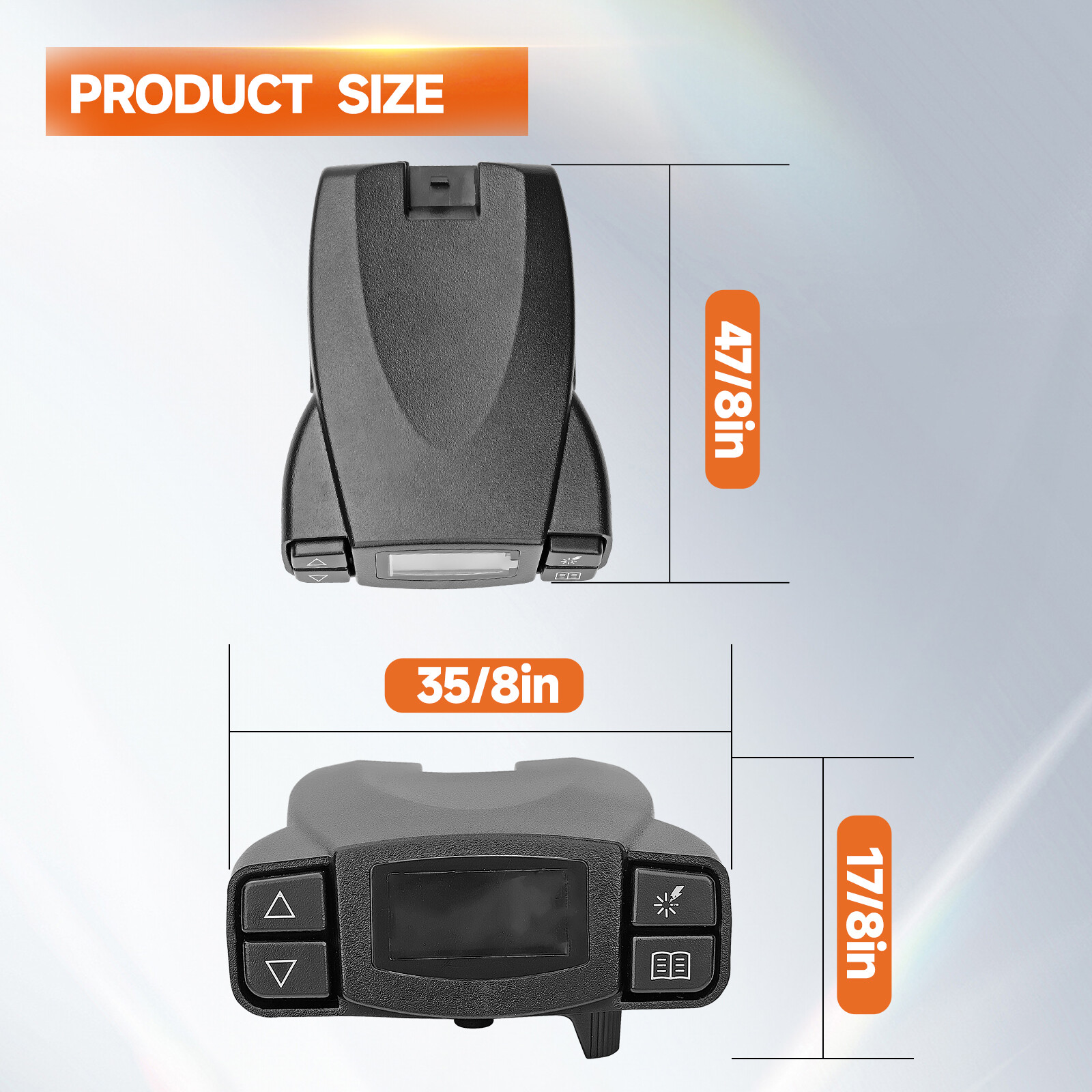 Tekonsha P3 Prodigy Electric Trailer Brake Control Module Controller Box 90195