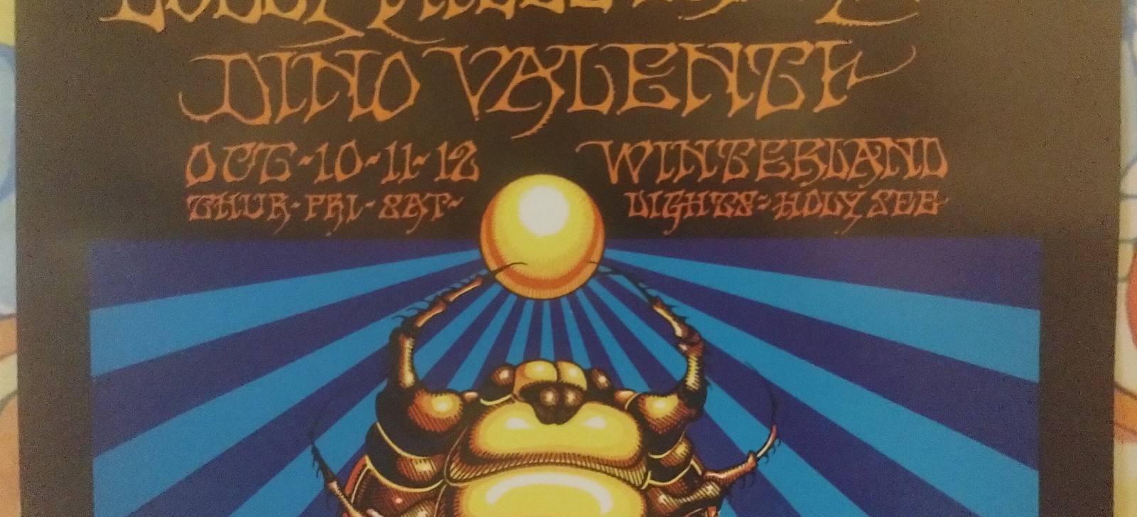 Jimi HendriX BuDDY MiLeS BG140-2 BiLL Graham FiLLmore WinterLand 1968 PoSter