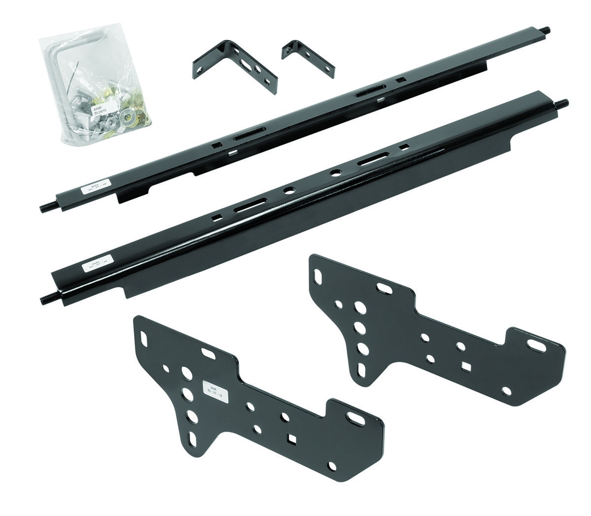 BULLDOG UNDERBED GOOSENECK TRAILER HITCH & 18K 5TH WHEEL ADAPTER 99-16 F250 F350