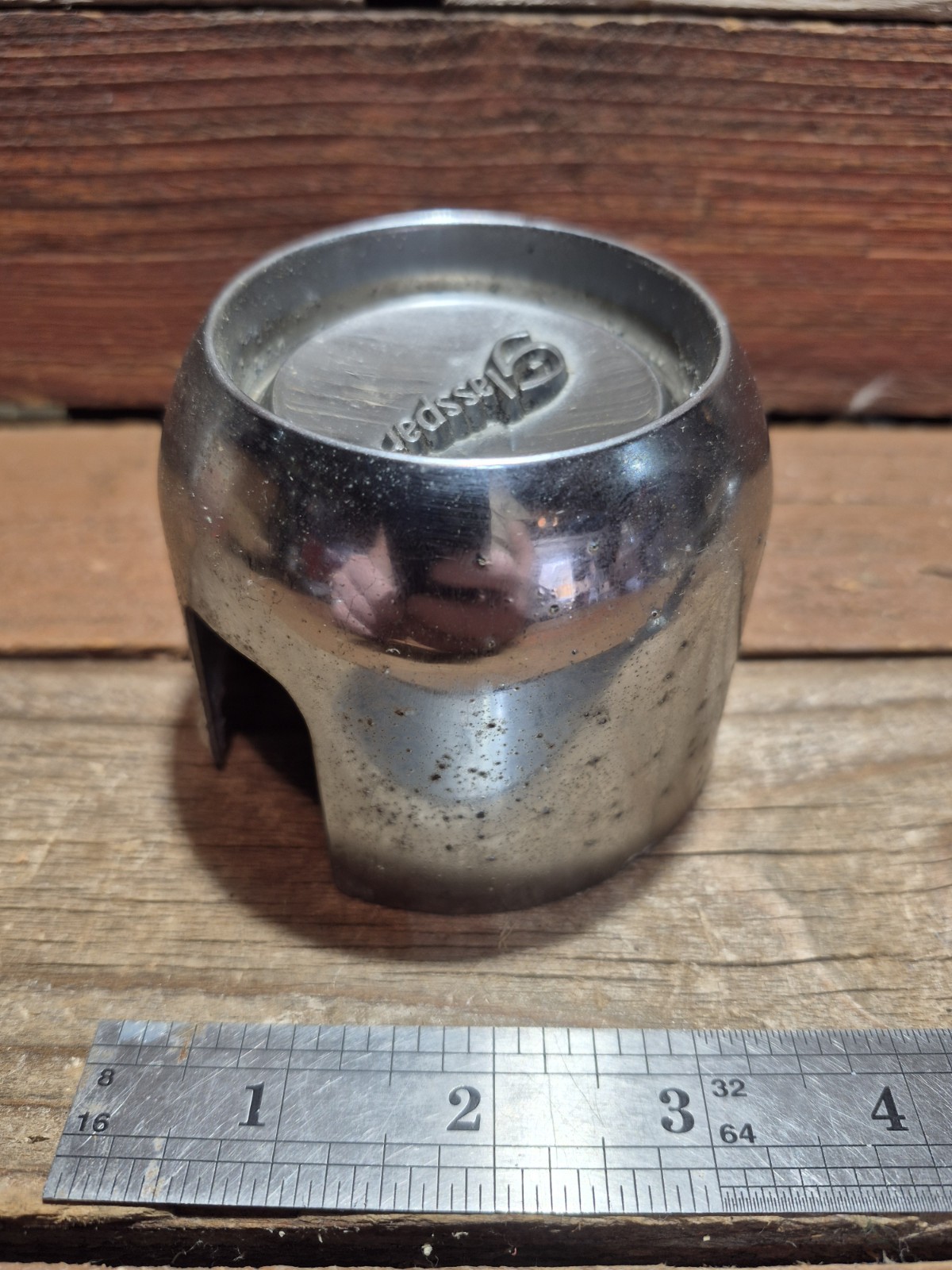 Vintage Glasspar Boat Part Wheel Cap Steering Wheel Speedboat Ski Boat Marine