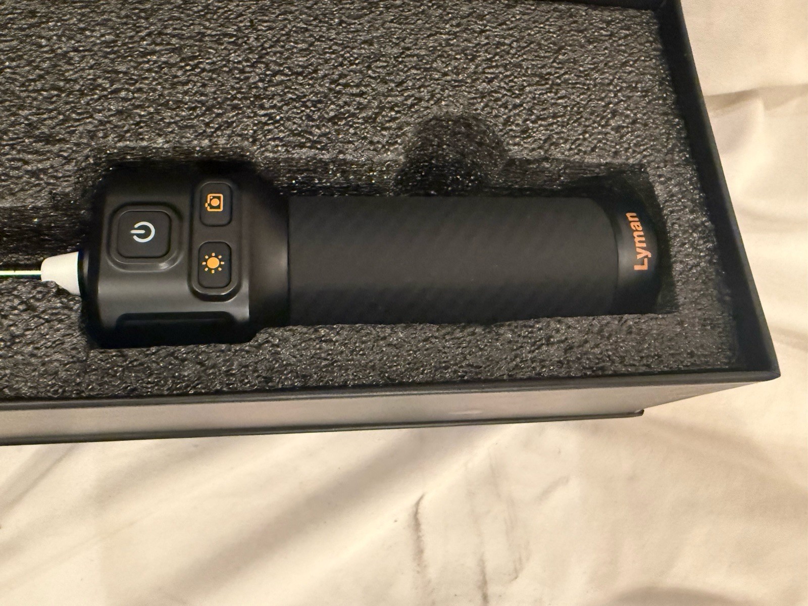 Lyman Borecam 2.0 : Wireless Bore Camera WiFi Barrel Camera, 26” Rod #04070