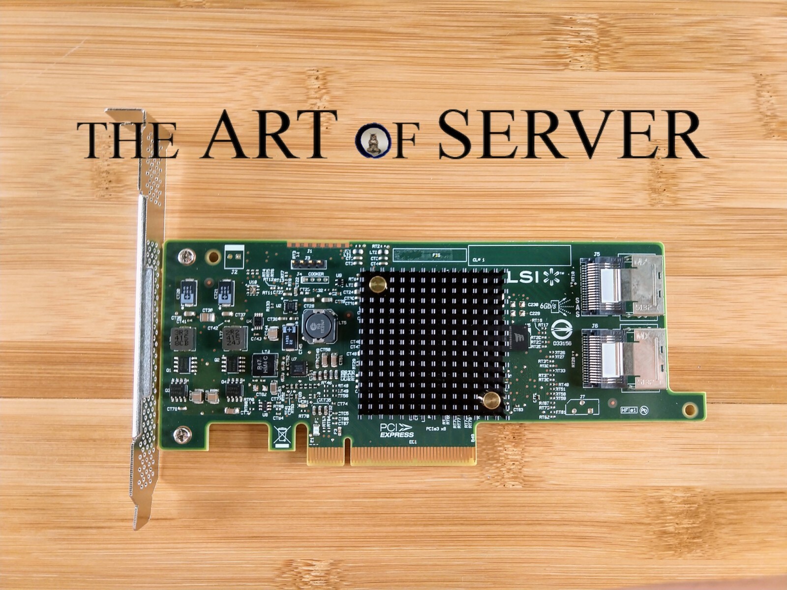 Genuine LSI 9207-8i 6Gbps SAS PCIe 3.0 HBA P20 IT Mode ZFS UNRAID