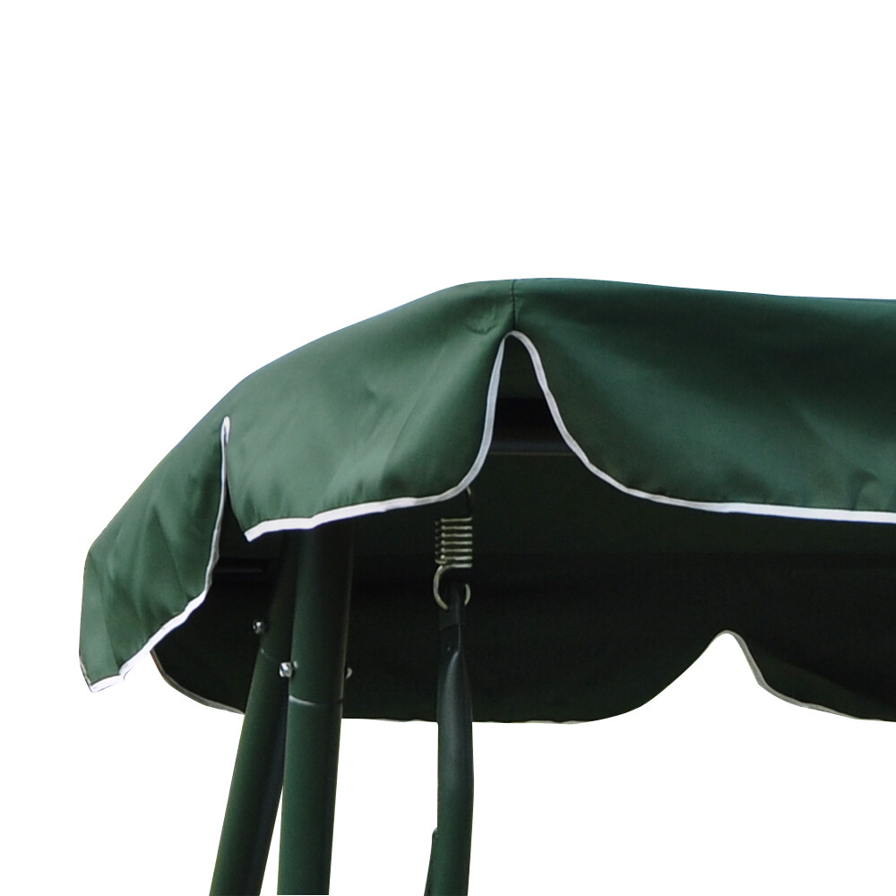 Swing Top Cover Canopy 300D Replacement Garden Patio Outdoor 66x45 75x52 77"x43"