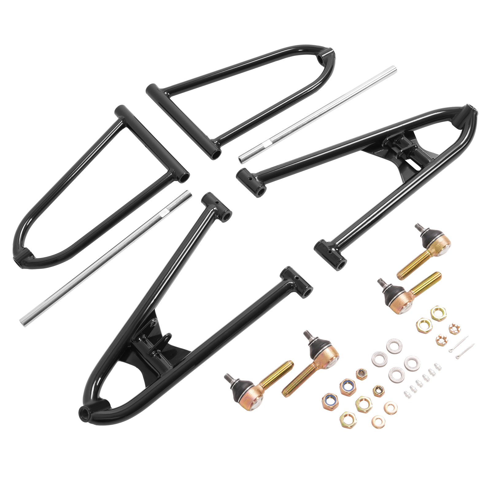 For Yamaha YFZ450 2004 2005 Front Steel A Arms +2 +1 Adjustable #5TG-23507-01-00