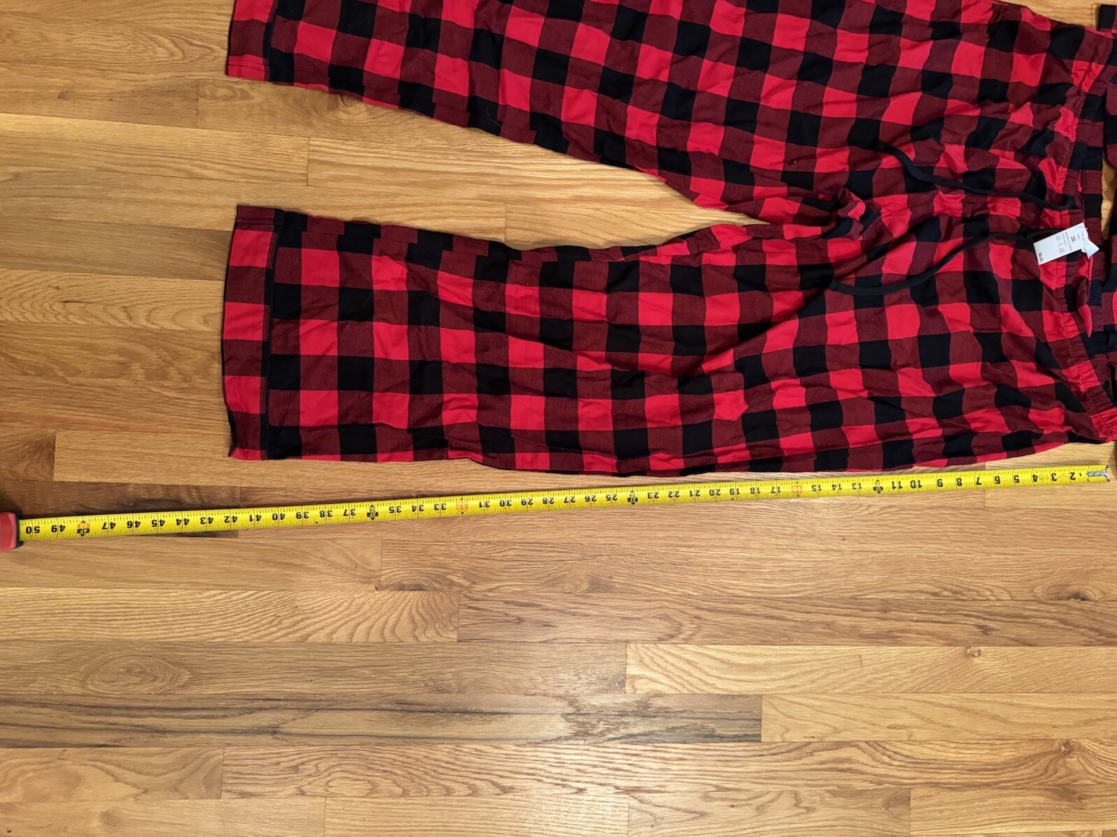 Men's Big & Tall Size 2XL Red Buffalo Check Flannel Pajama Set - Wondershop™ NEW