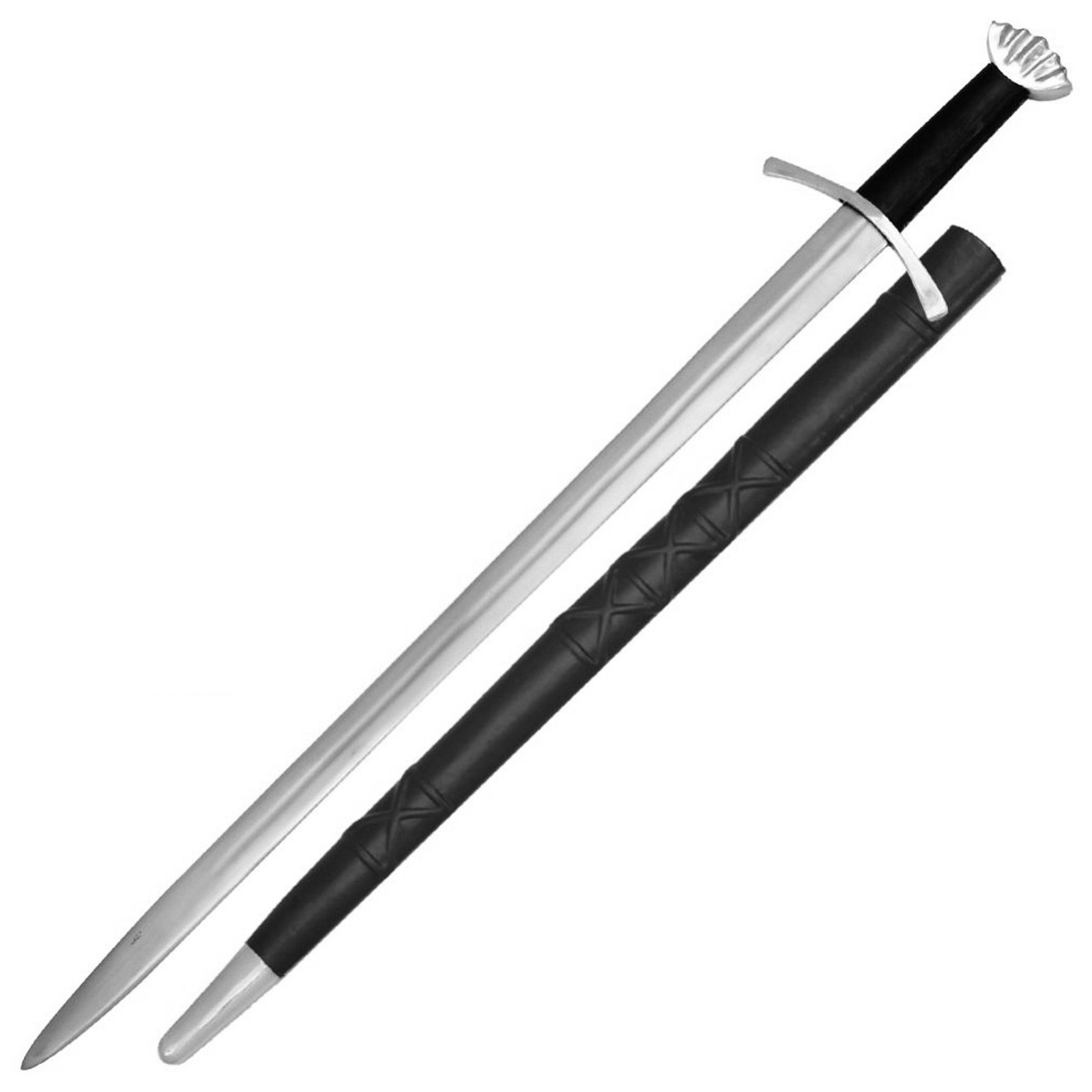 Handmade Scandinavian Norsemen Raiding Viking Sword Stainless Steel Blade 38.75"