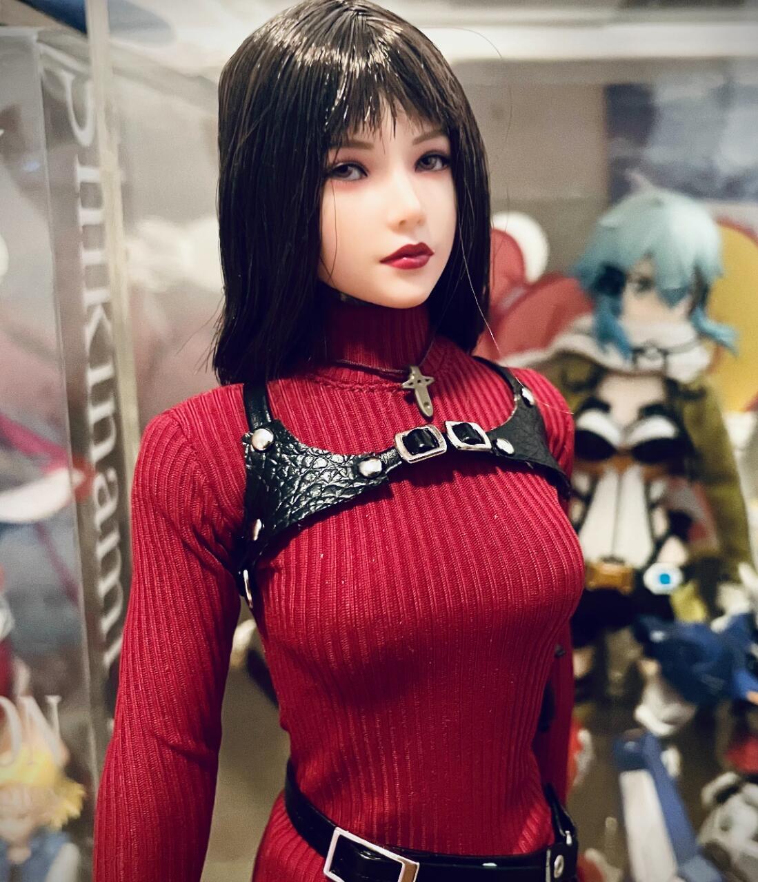 1/6 Red Top dress Gun Holster for 12" figure Ada wong Hot toys phicen ❶USA❶