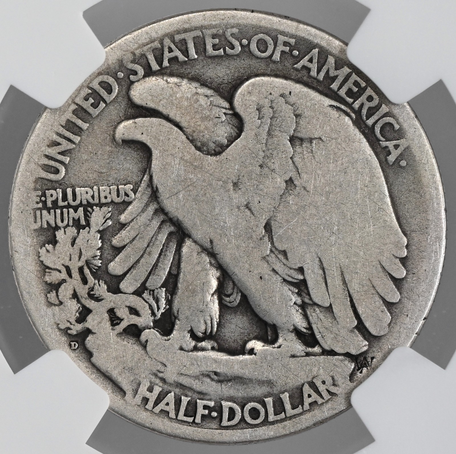 1919-D 50C WALKING LIBERTY HALF DOLLAR "DENVER" NGC G4 #8405242-023