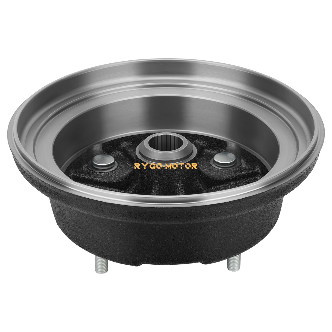 2PCS Front Brake Drum W/Bolts & Shoes Kit for Kawasaki Mule 600 610 SX KAF400 XC