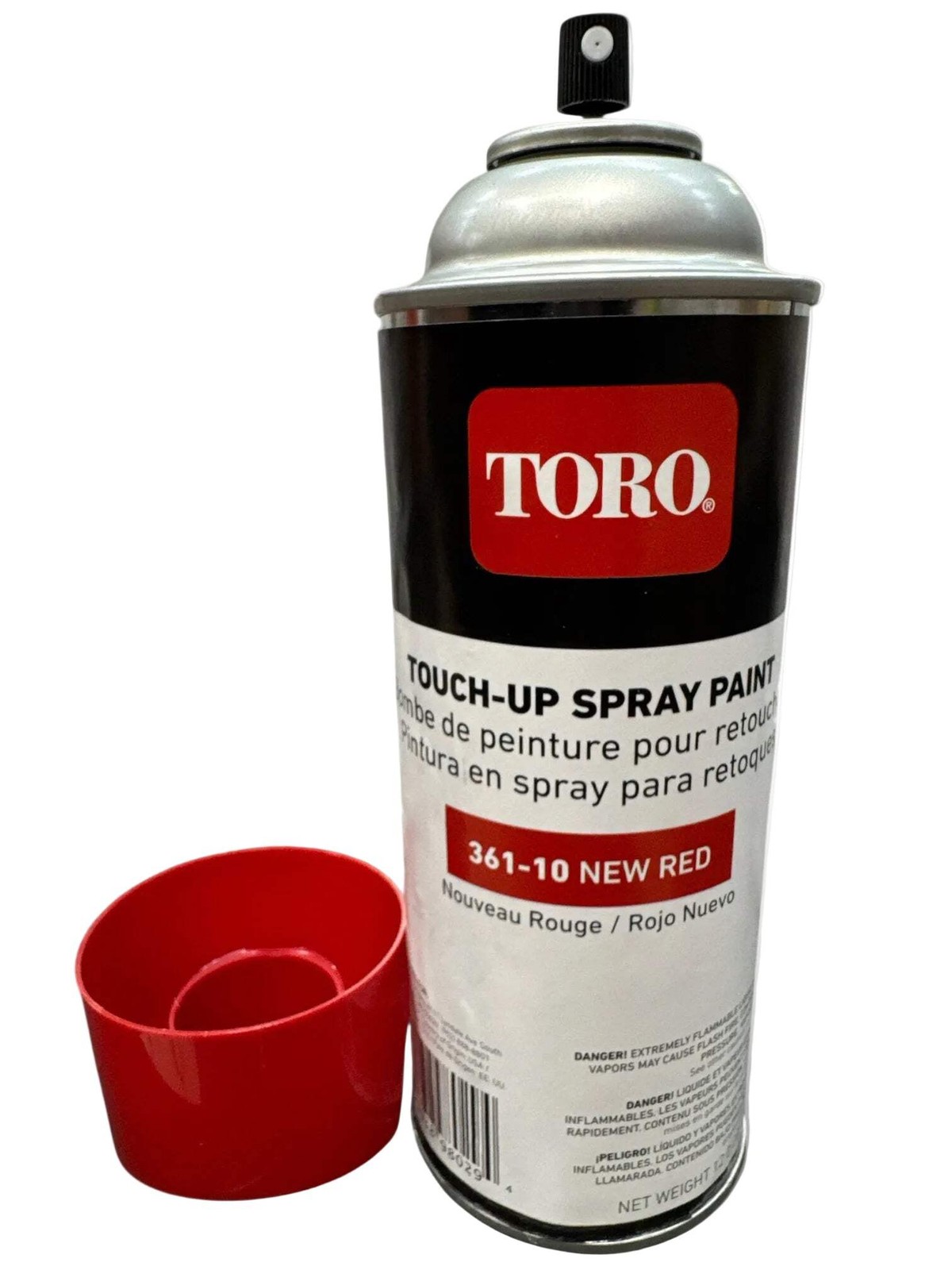 361-10 Toro Red Spray Paint - 12oz Aerosol Can