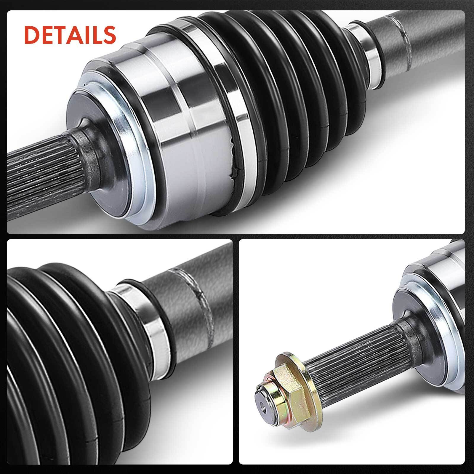 2x Front Driver & Passenger CV Axle Assembly for Honda Pilot 2012-2015 V6 3.5L