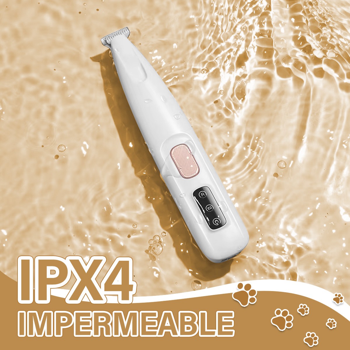 Pet Dog Paw Trimmer Pet Micro Precision Hair Clipper Set Low Noise Rechargeable