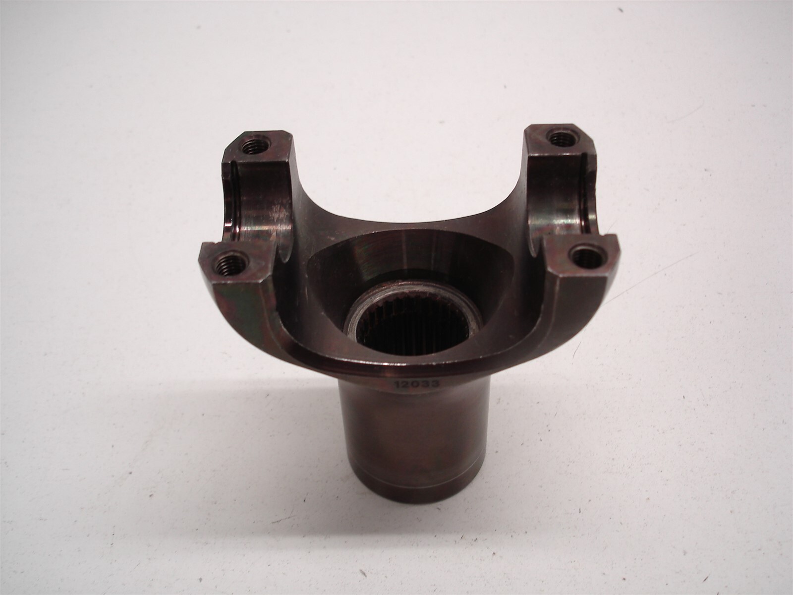 NASCAR LIGHT WEIGHT BILLET FORD 9" REAR END YOKE 28 SPLINE 1350 U-JOINT 4.150"