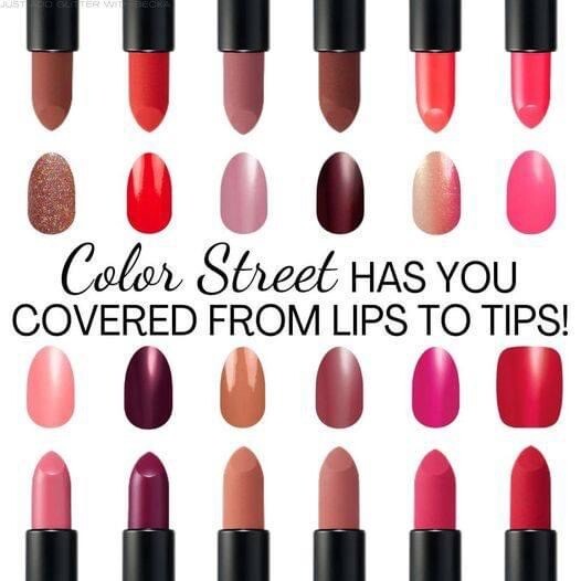 COLOR STREET PURPLES 100% nail polish strips NEW HTF Glitter Chrome Prince Neon