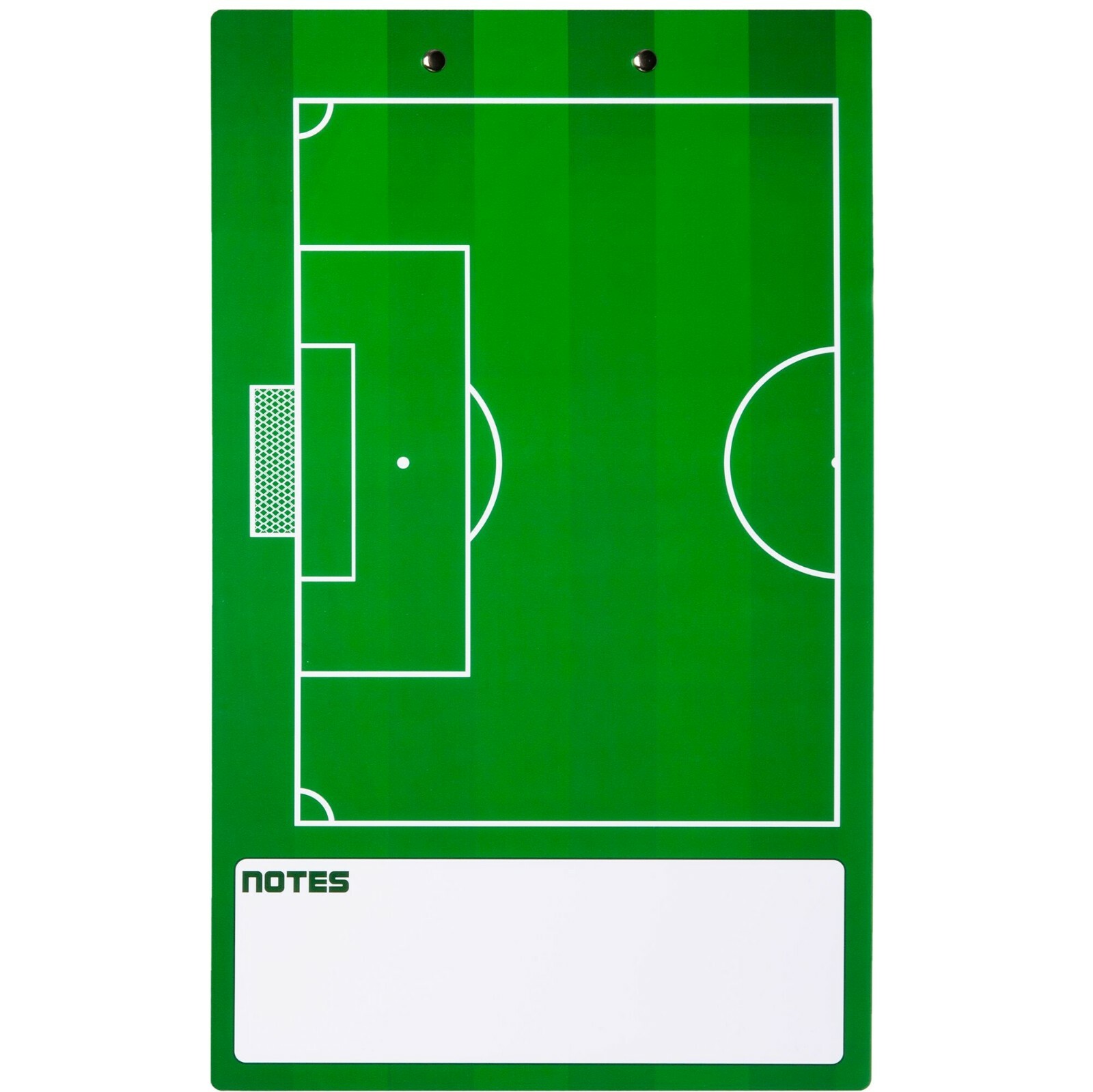 Elite Clipboards Double Sided Dry Erase Coaches Soccer Marker Board with Marker